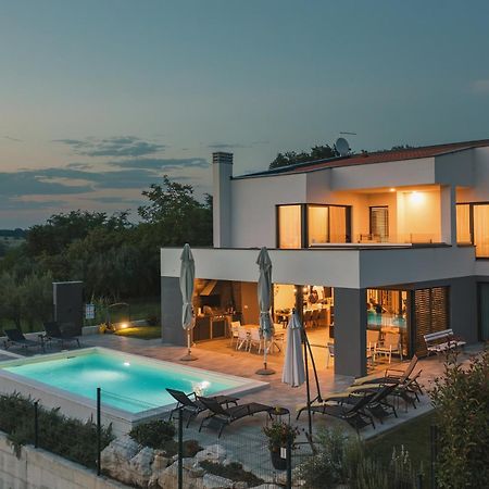 Villa Boiky - Private Pool And Amazing Sea View, Istria Materada Ngoại thất bức ảnh