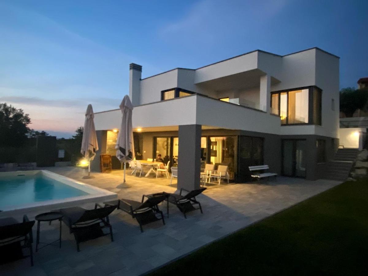 Villa Boiky - Private Pool And Amazing Sea View, Istria Materada Ngoại thất bức ảnh