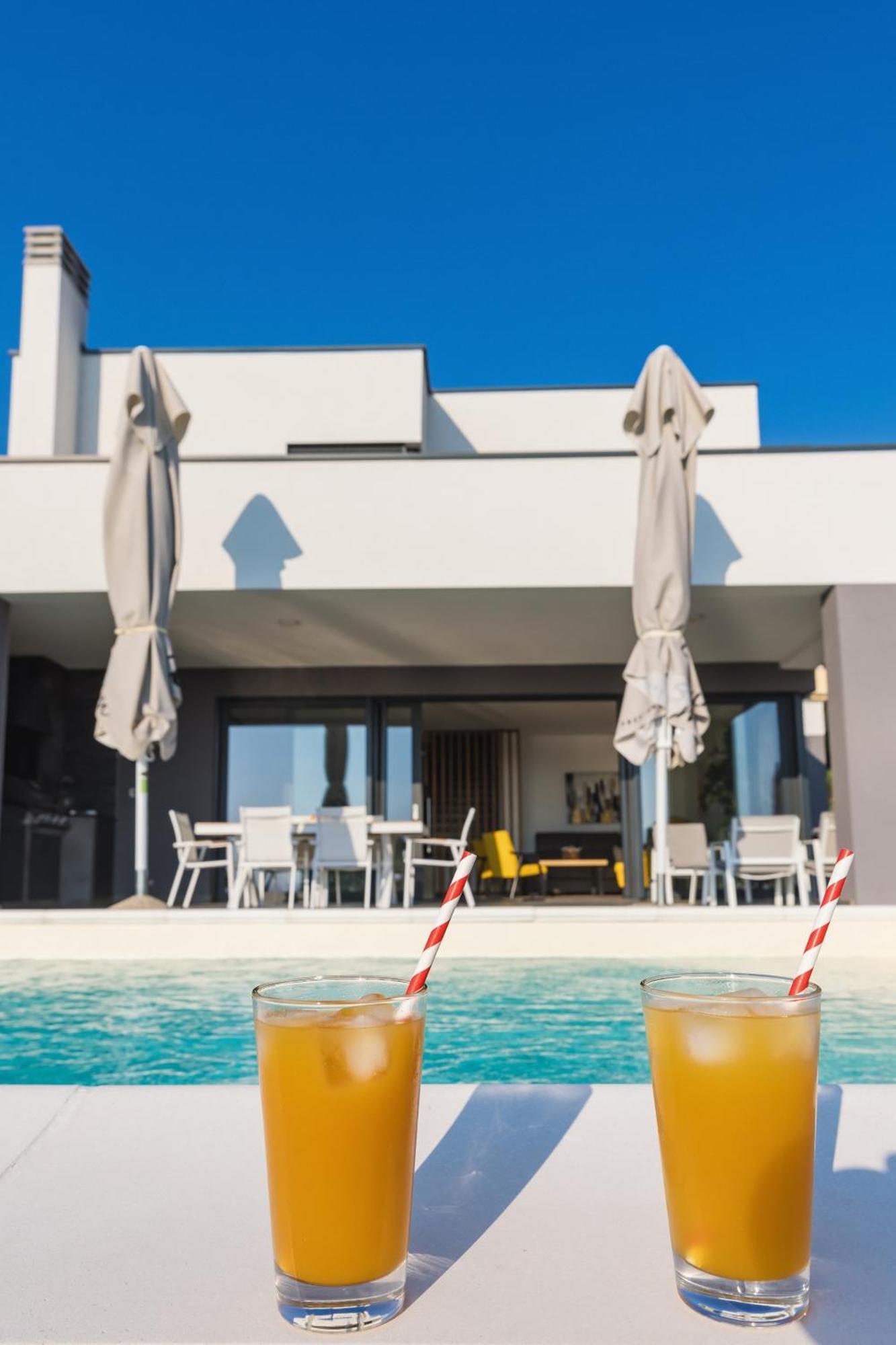 Villa Boiky - Private Pool And Amazing Sea View, Istria Materada Ngoại thất bức ảnh