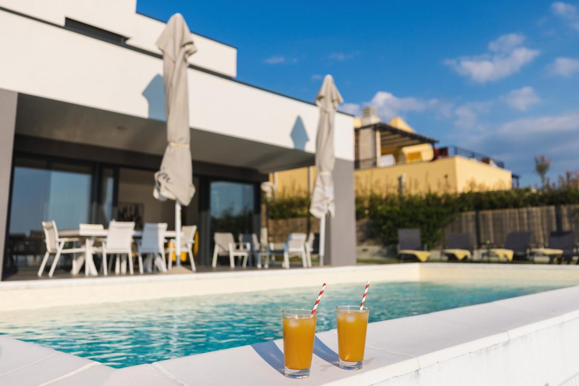 Villa Boiky - Private Pool And Amazing Sea View, Istria Materada Ngoại thất bức ảnh